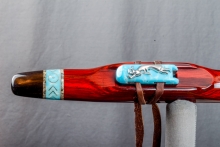Boise de Rose Native American Flute, Minor, Mid G-4, #N16D (10)